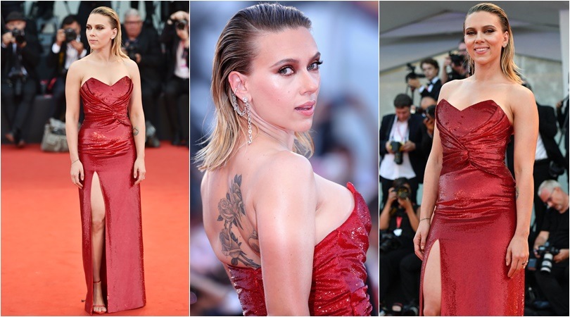 Scarlett Johanssons Best Red Carpet Looks Channel Classic Glamour