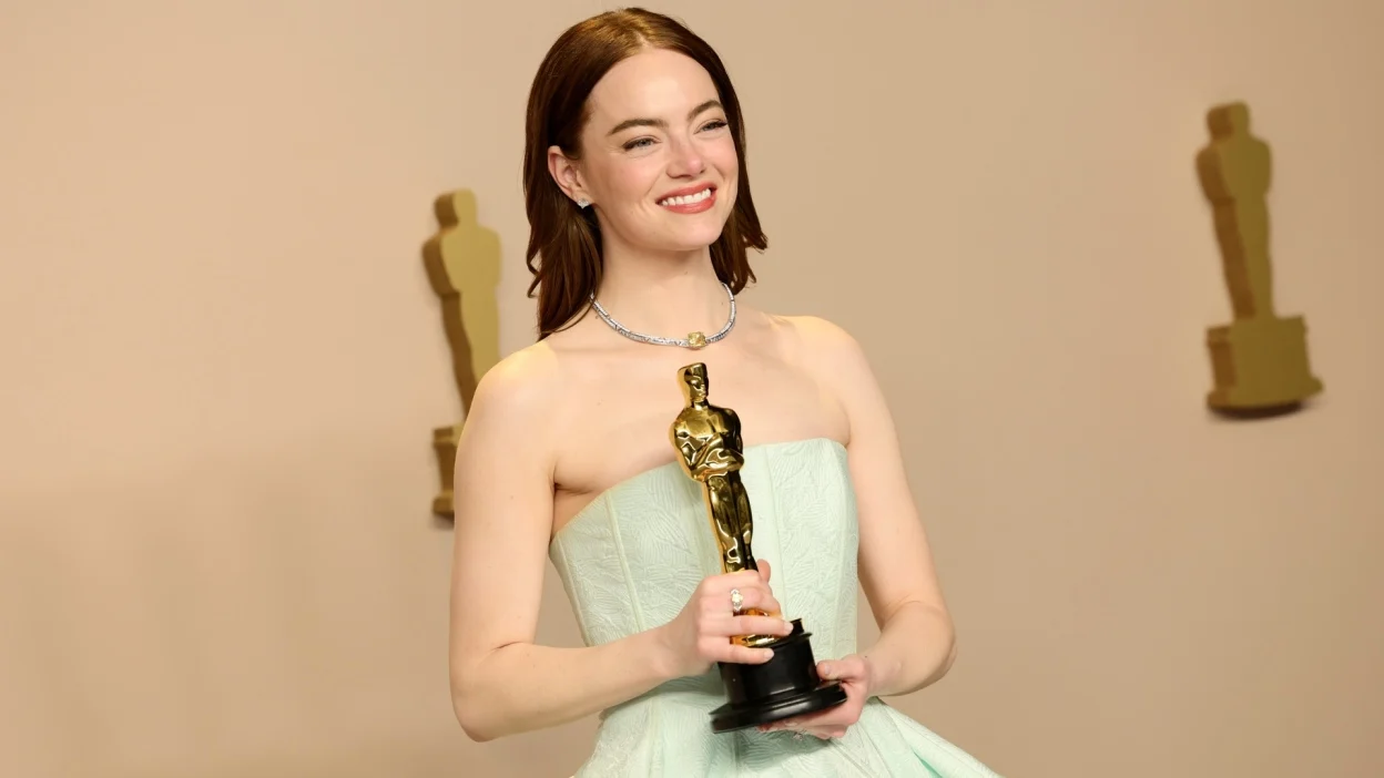Emma Stone wins best actress Oscar for Poor Things