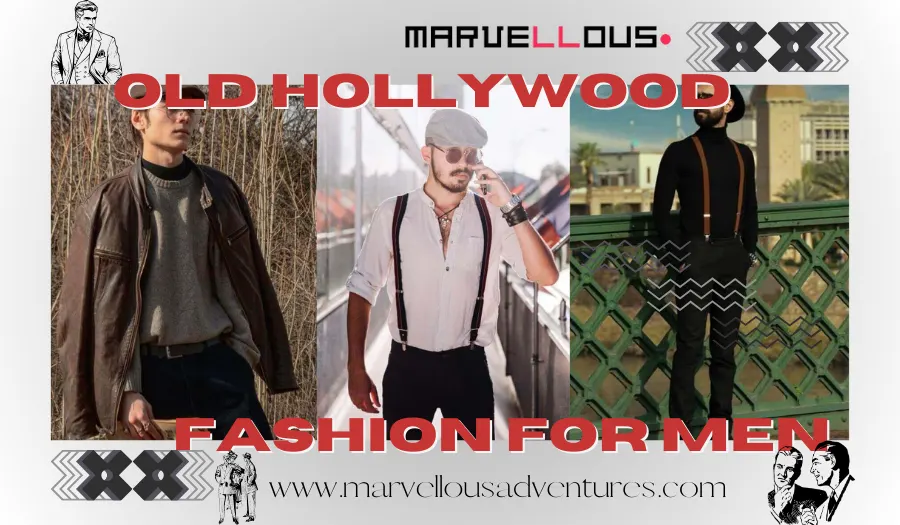 How to Dress in Old Hollywood Fashion for Men: Classic