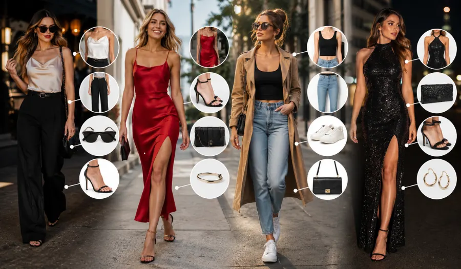 Simple Hollywood attire for female Simple Hollywood attire for female