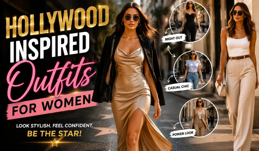 Top Hollywood Inspired Outfits For Women: Red Carpet Style Guide